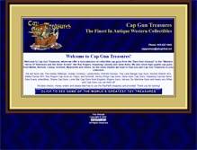 Tablet Screenshot of capguntreasures.com